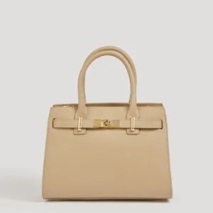 Borsa Grace in pelle Togo Sabbia